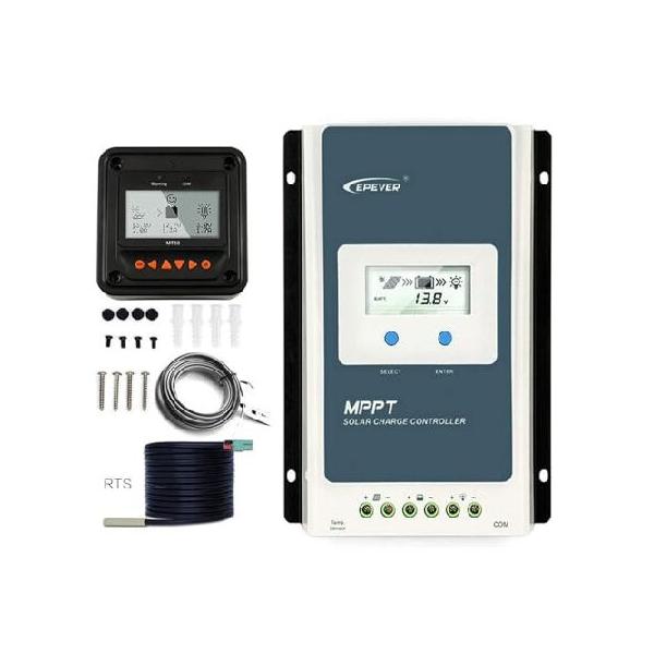 並行輸入品】 EPEVER 40A MPPT ソーラー充電コントローラ トレーサー A
