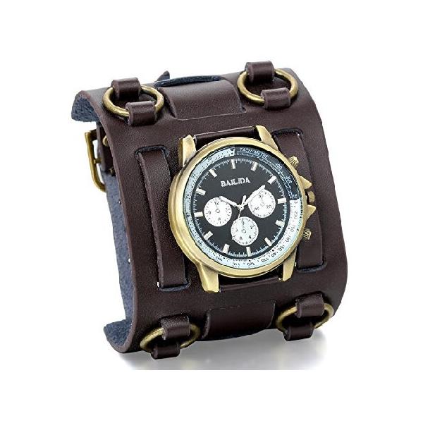 並行輸入品】 JewelryWe アンティーク 個性 メンズ レザーバンド