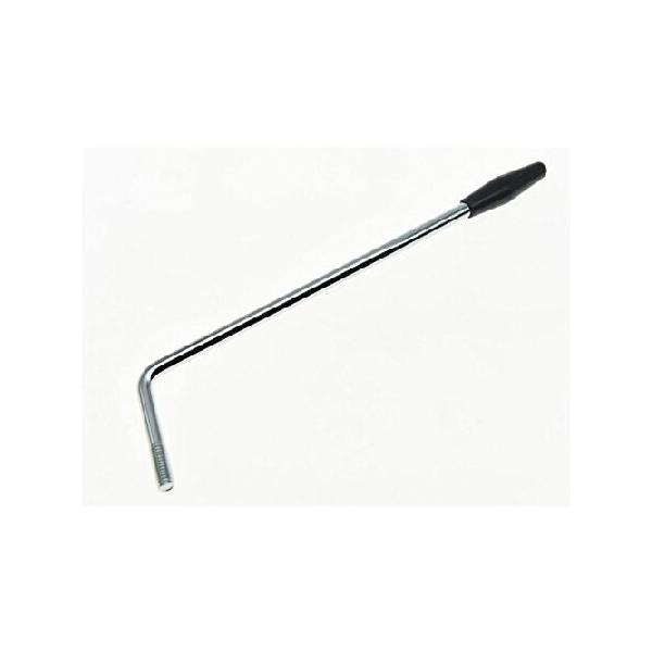 【並行輸入品】 KAISH 5.8mm 直径クローム ブラック チップ ST ストラット ギター トレモロ トレム アーム ワーミー バー フィット ストラット
