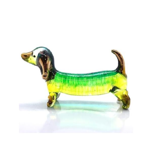 並行輸入品】 sansukjai ダックスフントミニチュア置物犬動物手塗り