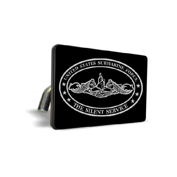 【並行輸入品】 米海軍公式ライセンス商品 - U.S. Submarine Force The Silent Service - プレミアム品質 陽極酸化ビレットアルミニウム レーザーエッチング 耐