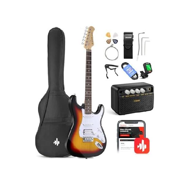 並行輸入品】 Donner エレキギター 初心者セット ストラトタイプ SSH