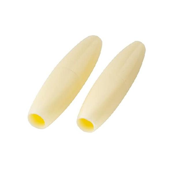 【並行輸入品】 Musiclily Pro シンクロトレモロ用アームキャップ φ5 インチ規格 American/Mexicanストラトエレキギター用、 クリーム(2個セット)