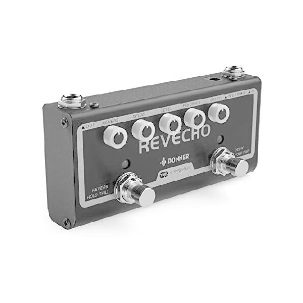 並行輸入品】 Donner Revecho ギター エフェクター ペダル 2 in 1