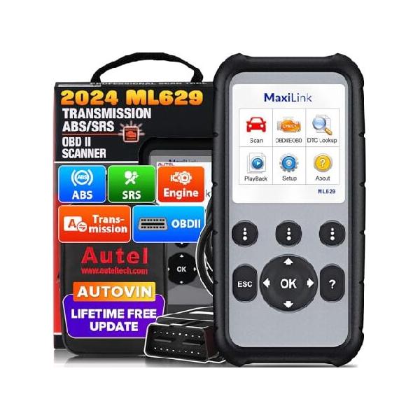 AuteI OBD2 診断機　ML629 未使用品 Autel obd2 診断機 ML629 自動車故障診断機 ABS/SRS