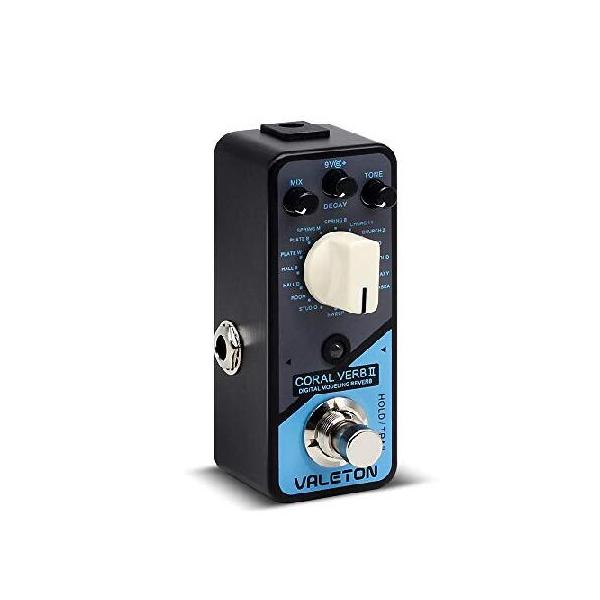 並行輸入品】 VALETON Coral Verb II デジタル リバーブ ギター