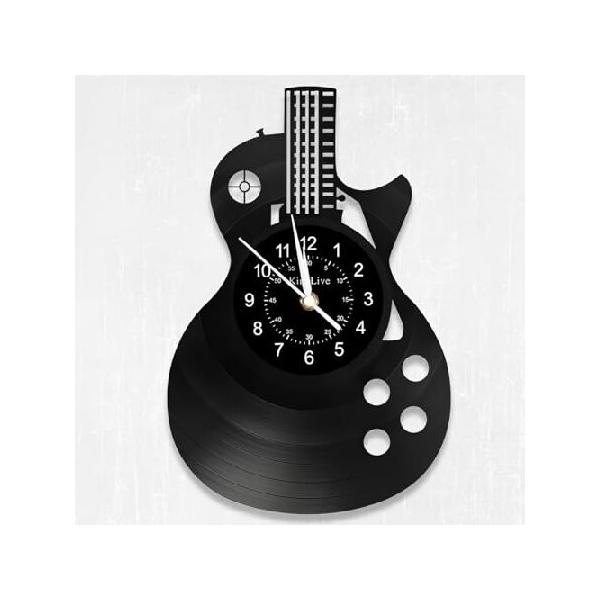 並行輸入品】 KingLive ギタービニール壁掛け時計ギフトホリデー、12