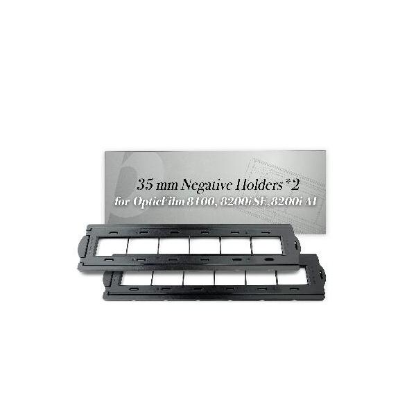 【並行輸入品】 Plustek 2 x 35 mm ネガティブホルダー (ネガティブフィルム) オプティカルフィルム 72~82シリーズ用 (8100 ＆ 8200i se ＆ 8200i ai)