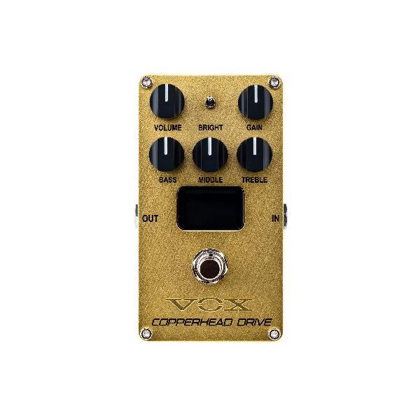 【並行輸入品】 VOX エレクトリックギター用 コンパクトエフェクター COPPERHEAD DRIVE VE-CD コッパーヘッド・ドライブ 真空管 Nutube搭載 オーバードライブ