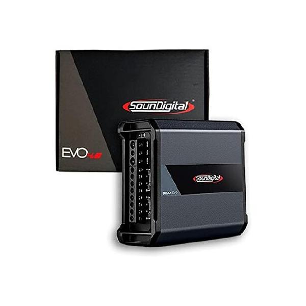 アンプ SOUNDIGITAL 800.4 EVO 4.0 ステレオ デジタル 4オーム 