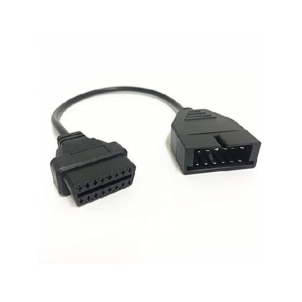 【並行輸入品】 LITEMATIRA GM 12ピンから16ピン OBD1 OBD2 診断アダプターケーブル GM Daewoo 車両診断拡張スキャナーツール
