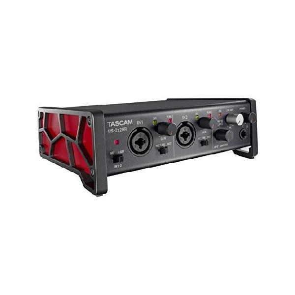 【並行輸入品】 TASCAM(タスカム) US-2X2HR 2Mic, 2IN/2OUT 24bit/192kHzハイレゾ USBオーディオ/MIDIインターフェース Youtube 音楽制作 生配信 DTM