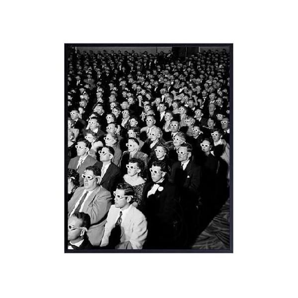 【並行輸入品】 Home Theater Decor - Home Theater Room Decorations - Vintage Movie Posters - 8x10 Hollywood 3D Poster - Movies Gifts - Wall Art Print -