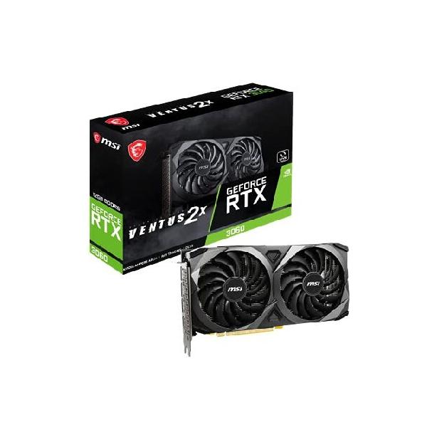並行輸入品】 MSI GeForce RTX 3060 Ventus 2X 12G Gaming Graphics