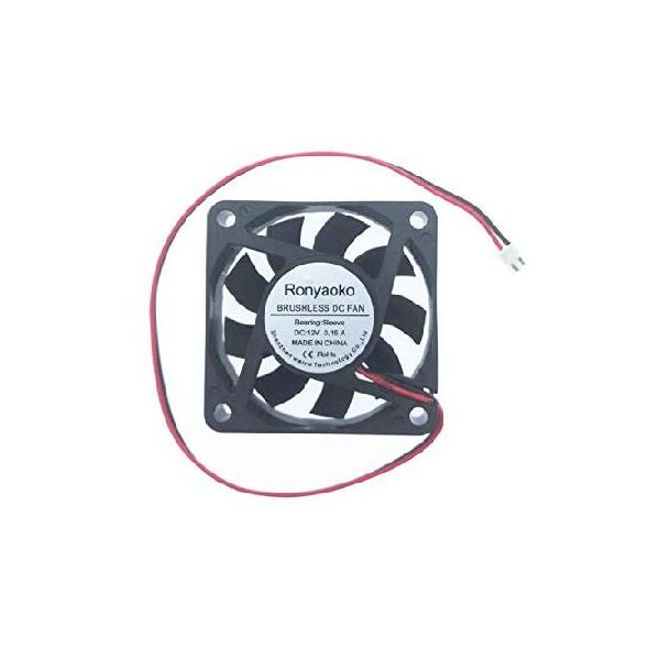 【並行輸入品】 Ronyaoko 高速DC 12V ブラシレス冷却ファン 60mm x 60mm x 15mm 6cm 0.16A 2ワイヤー コンピューターケース PC クーラー XH2.54