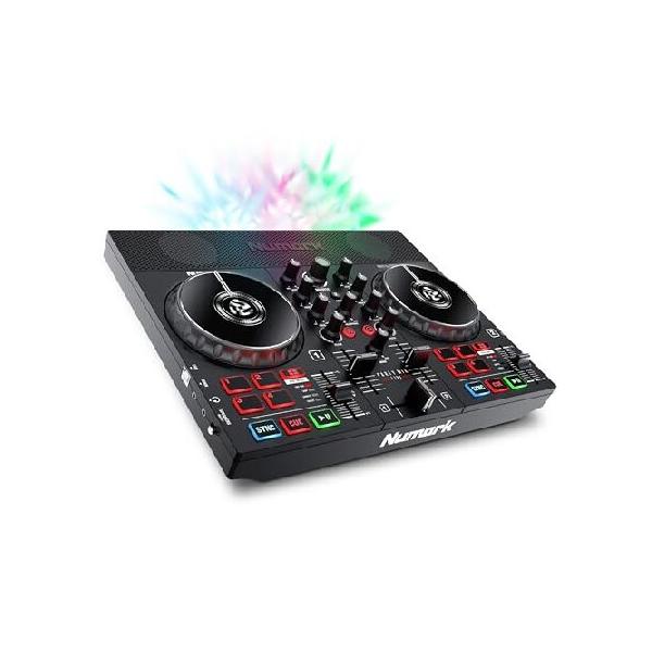 並行輸入品】 Numark DJコントローラー スピーカー内蔵 DJ機材 Serato