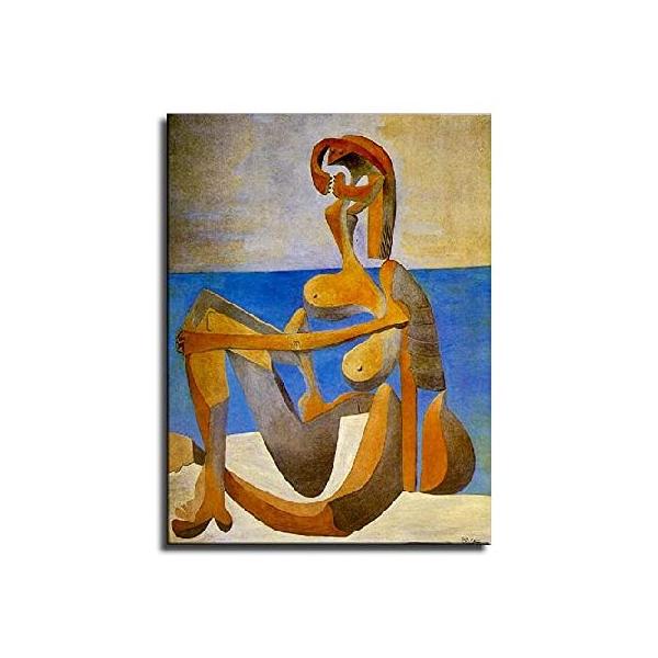 並行輸入品】 DAH パブロ・ピカソ 絵画 ビーチに乗った入浴剤