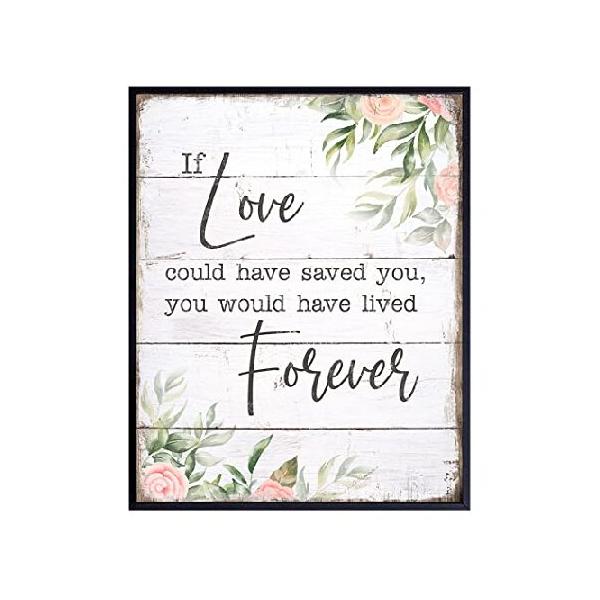 【並行輸入品】 Bereavement Gifts - Memorial Gifts - Cat Dog Pet Remembrance Artwork - Inspirational Uplifting Positive Quotes Wall Art Decor - Encoura