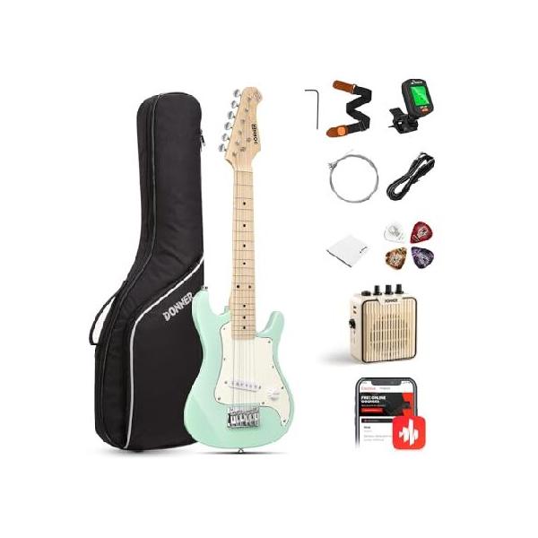 並行輸入品】 Donner 30 Inch Junior Electric Guitar Beginner Kit ST