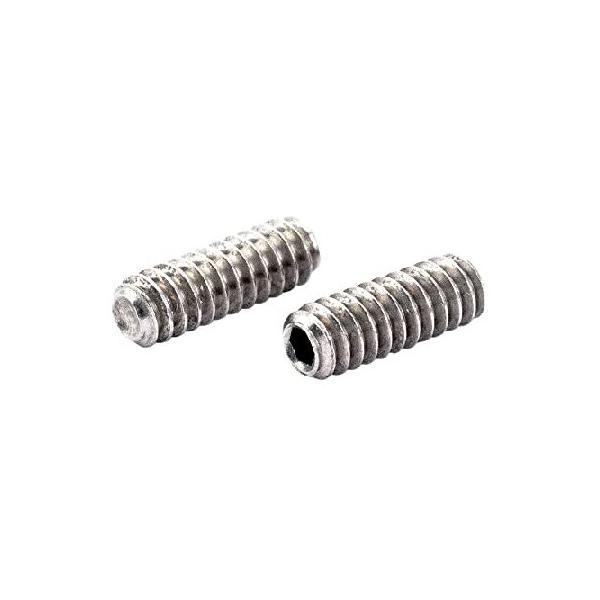 【並行輸入品】 Musiclily Pro 4-40X5/16 インチ規格 ステンレス皿穴付き六角穴付き締め付けネジ PRS型プッシュイン式トレモロアーム用（2個セット）