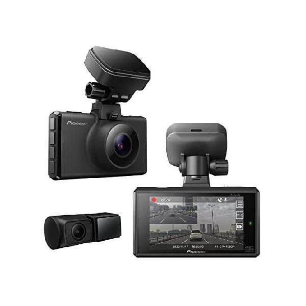 並行輸入品】 Pioneer VREC-DH300D 2-Channel Dual Recording 1440p