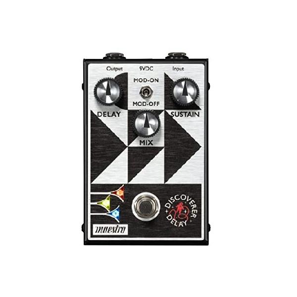 【新品未使用】Maestro Discoverer Delay ディレイ 並行輸入品】 Maestro Discoverer ディレイギターペダル : インター