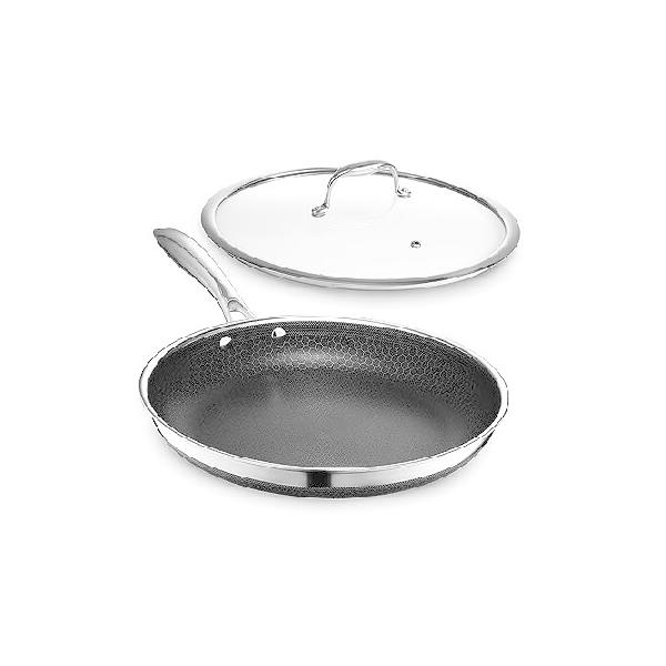 並行輸入品】 HexClad ハイブリッド ノンスティック 12インチ
