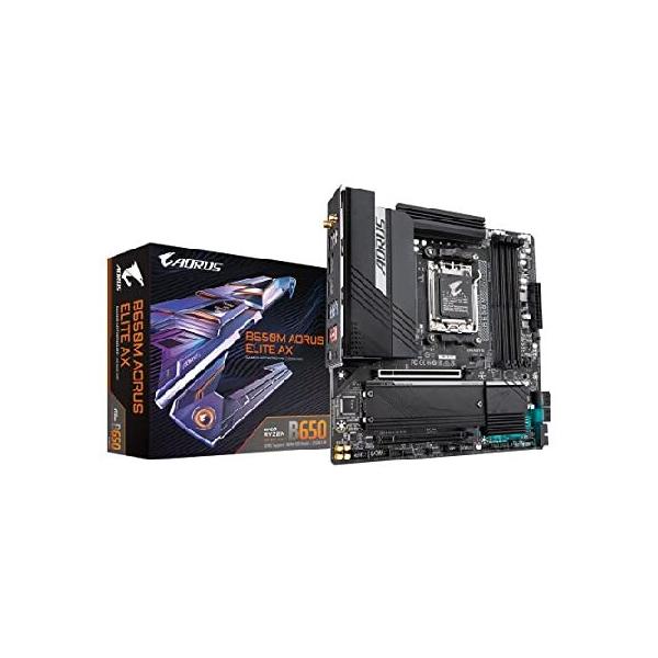 並行輸入品】 GIGABYTE B650M AORUS ELITE AX マザーボード Micro-ATX