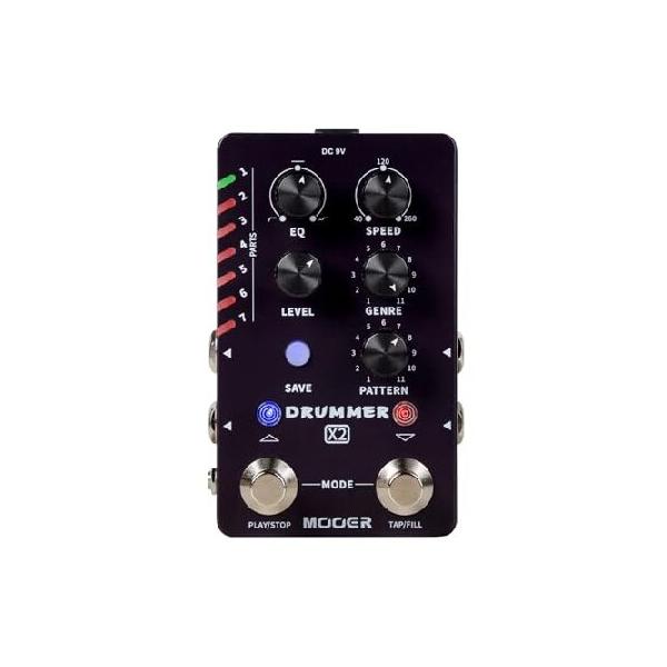 並行輸入品】 MOOER Drummer X2 ステレオドラムマシン : インター