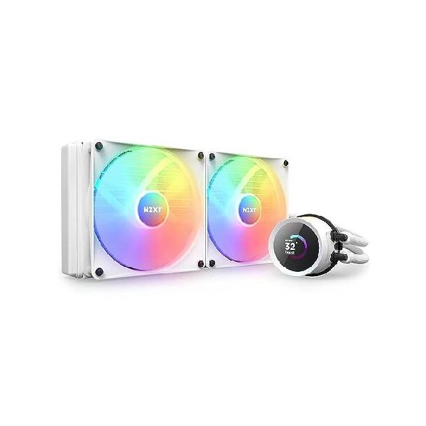 並行輸入品】 NZXT Kraken 280 RGB - RL-KR280-W1-280mm AIO CPU液体