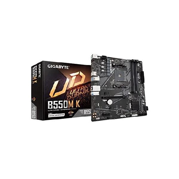 並行輸入品】 GIGABYTE B550M K マザーボード MicroATX AMD B550チップ