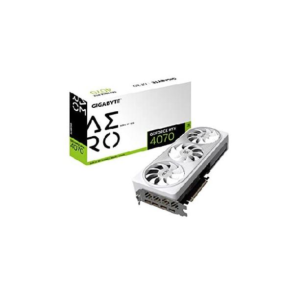 並行輸入品】 Gigabyte GeForce RTX 4070 AERO OC 12G グラフィック