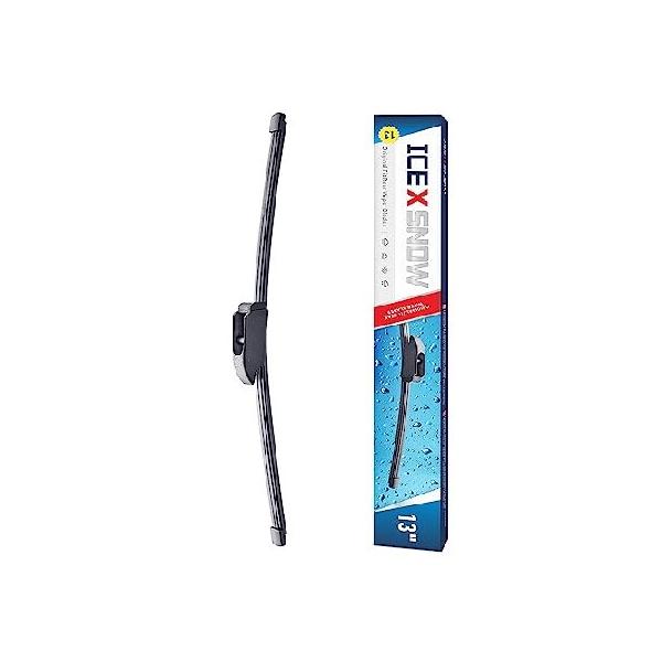 【並行輸入品】 ICEXSNOW 13インチ リアフロントガラスワイパーブレード交換用 アルファロメオステルヴィオ 2022-2018 ジャガー E-Pace 2020-2018 Kia Forte 201