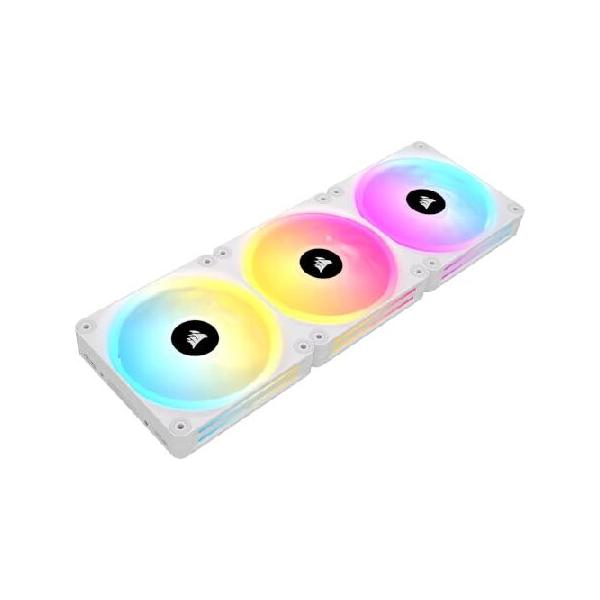 並行輸入品】 CORSAIR iCUE LINK QX120 RGB スターターキット White