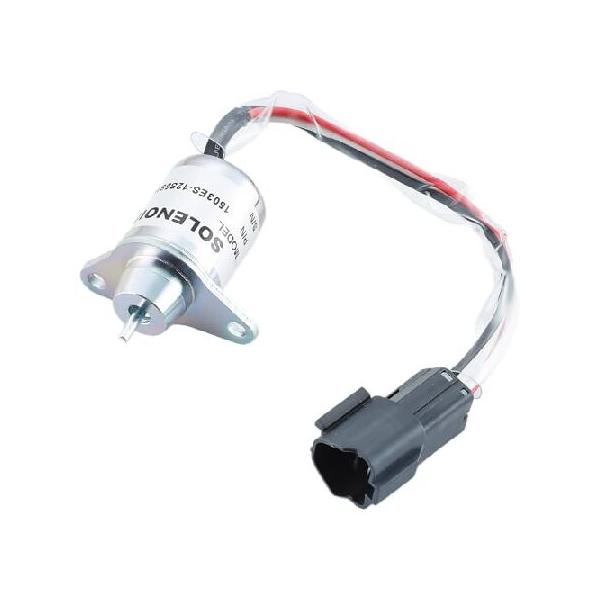 【並行輸入品】 燃料遮断ソレノイド 119233-77932 Yanmar 1503ES-12S5SUC12S 交換用 Woodward M810324 John Deere 3038E 3036E 3032E 2025R 2032R 2027R 2036R
