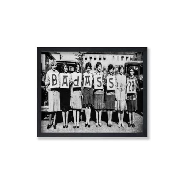 【並行輸入品】 ポスター Master Sorority Sisters ポスター - Badass Print - 写真アート - フェミニストアート - 抗議アート - 男性と女性へのギフト - 寝室、