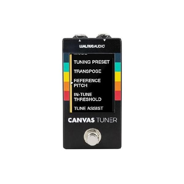 【並行輸入品】 WALRUS AUDIO ウォルラスオーディオ Canvas Tuner ギターチューナー ベースチューナー WAL-CANV/TU