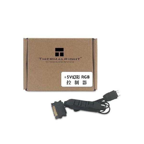 【並行輸入品】 Thermalright 5V 3PIN A-RGB Fan Controller, 5V Lighting Computer Case Fan Controller, Supports 3pin ARGB Lighting Interface, Sata Power