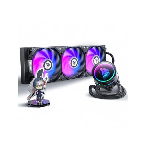 並行輸入品】 AsiaHorse 簡易水冷 CPUクーラー 360MM TDP 330W、最も
