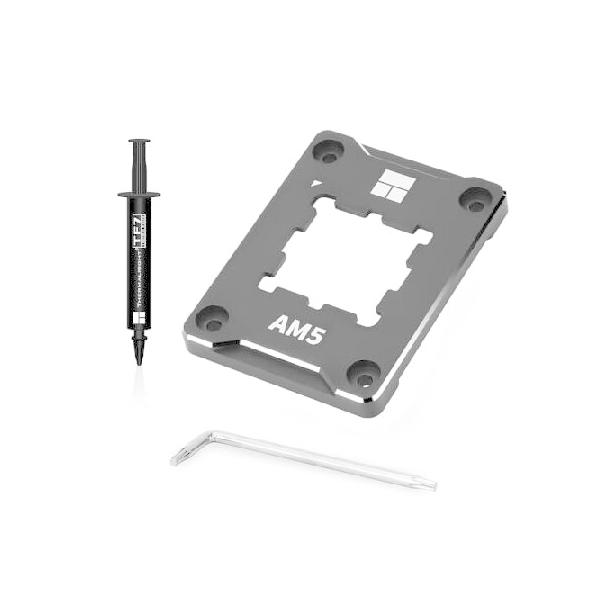 【並行輸入品】 Thermalright ASF-BLACK AM5 CPUセキュアフレーム、CPUアンチベンド固定フレーム、CPU修正リテーナー、AM5アルミニウム合金固定ブラケット、CPU