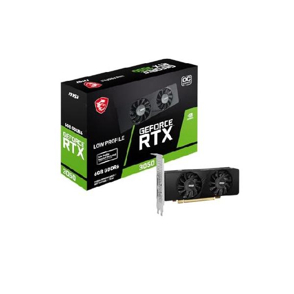 並行輸入品】 MSI GeForce RTX 3050 LP 6G OC, RTX3050LP6GOC