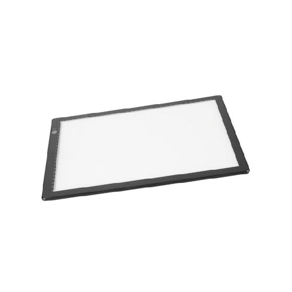 【並行輸入品】 Slide Viewer Size Light Box Ultra Slim, 3 Brightness Adjustable Light Pad for Slides and Film Negative Scanning, Soft LED Eye USB Power