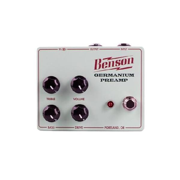 【並行輸入品】 ベンソン ゲルマニウムプリアンプ Benson Amps Germanium Preamp Pedal プリアンプペダル エフェクター