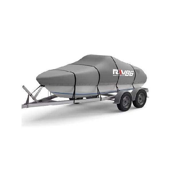 並行輸入品】 RKV86 トレーラー可能ボートカバー 20フィート~22