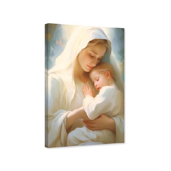 並行輸入品】 ARTZGX 聖母マリア キャンバスウォールアート 母マリアの