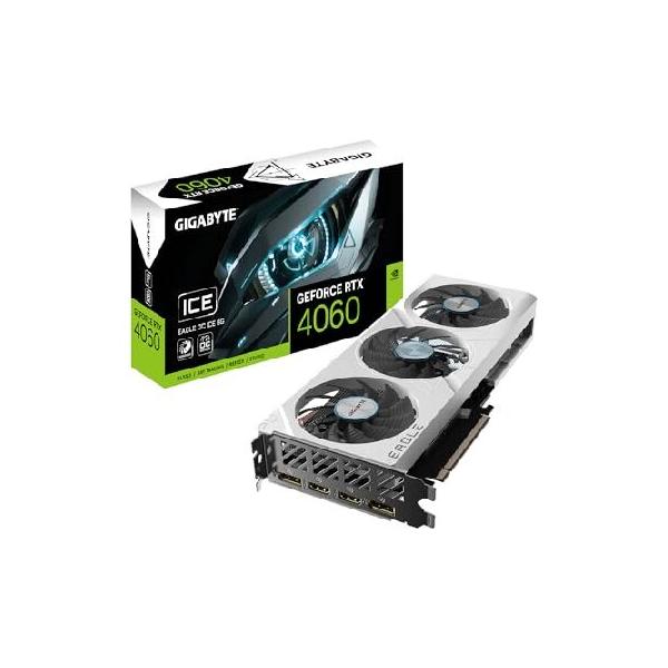 並行輸入品】 GIGABYTE GeForce RTX 4060 Eagle OC ICE 8G