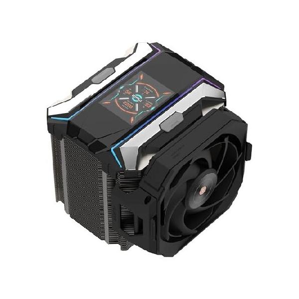 並行輸入品】 ALSEYE i600 Pro CPUクーラー、温度付き2.85インチHD