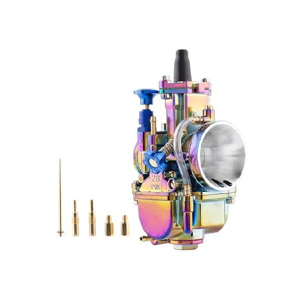 並行輸入品】 PWK 28mm キャブレター 高性能 2ストローク 4ストローク