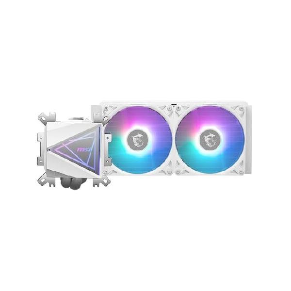 MSI MAG CoreLiquid I240 ホワイト - AIO ARGB CPUリキッド