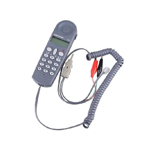 【並行輸入品】 C019 電話回線ネットワークケーブルテスター バットテスト テスター ラインマン コネクタとジョイナーツールケーブルセット